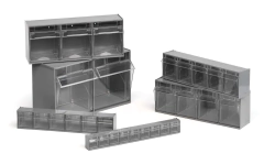 Estanteria FPG06400201 para contenedores PRACTIBOX - comprar online