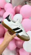 ADIDAS SAMBA SHOES B / PRETO E BRANCO