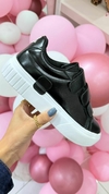 TENIS VELCRO SHOES B/ PRETO