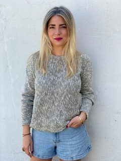 Sweater Amy algodón verde