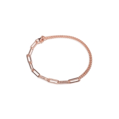 PULSERA CARMIN ELEMENT DUO PLATA 925 BAÑO ROSÉ