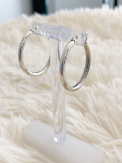 AROS ARGOLLA ELECTRO PLATA - comprar online