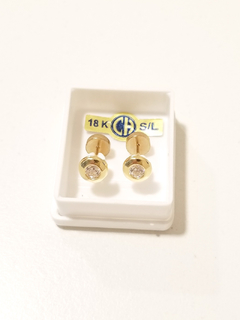AROS ABRIDORES 18 KT CON TIC LAMINADO DONA en internet