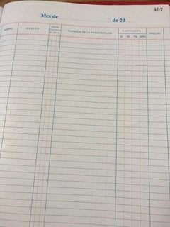 Libro Recetario De Farmacia 500 Páginas en internet