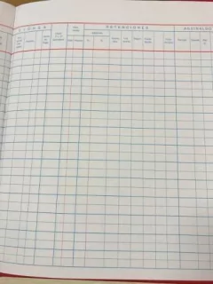 Registro Único De Personal 49 Folios ( Sueldo Y Jornales ) - tienda online