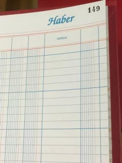 Libro Caja Debe Y Haber 149 Folios 12 Columnas en internet