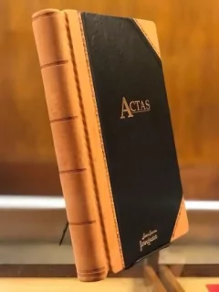 Libro Actas Media Pasta 400 Páginas