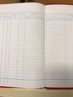 Libro Registro De Asociados 49 Folios - Librería Comercial Fernández SRL