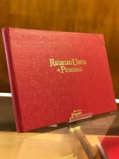 Registro Único De Personal 149 Folios ( Sueldo Y Jornales )