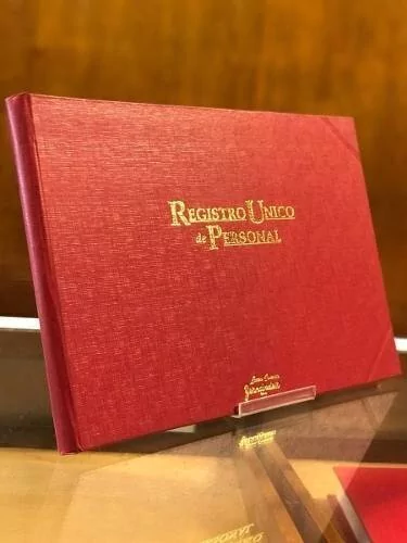 Registro Único De Personal 149 Folios ( Sueldo Y Jornales )