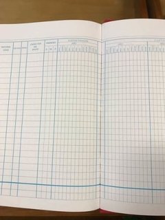 Libro Registro De Asociados 199 Folios - Librería Comercial Fernández SRL