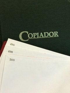 Libro Copiador 500 Páginas 24x36 - tienda online