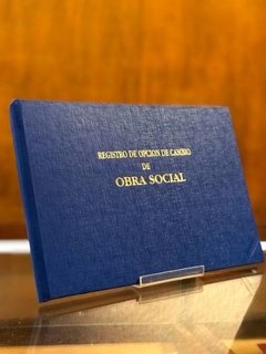 Libro Registro De Opción De Cambio De Obra Social 200 Pagina