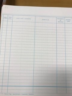 Libro Registro De Asociados 19 Folios Flexible - comprar online
