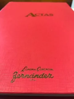 Libro Actas Cuerina 300 Páginas - comprar online