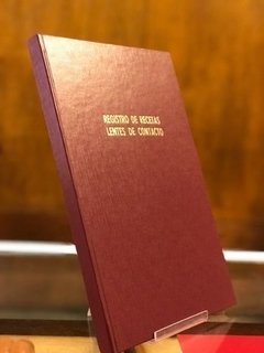 Libro Recetario De Lentes De Contacto 248 Paginas.