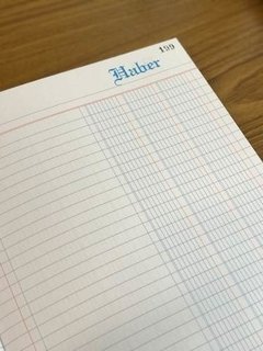 Libro Caja Debe Y Haber 199 Folios 3 Columnas en internet