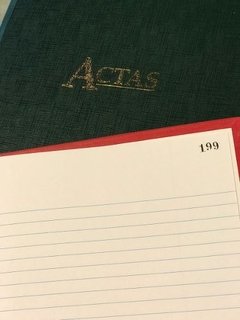 Libro Actas Cuerina 200 Páginas - Librería Comercial Fernández SRL