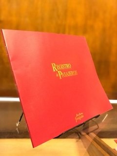 Libro Registro De Pasajeros 40 Páginas Flexible - comprar online