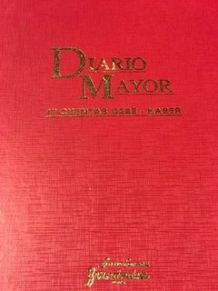 Diario Mayor 17 Cuentas Debe-haber 99 Folios - comprar online