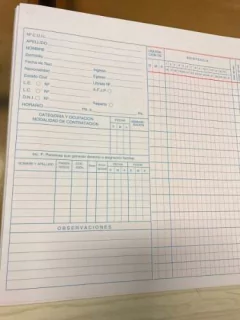 Registro Único De Personal 25 Folios ( Sueldo Y Jornales ) - comprar online