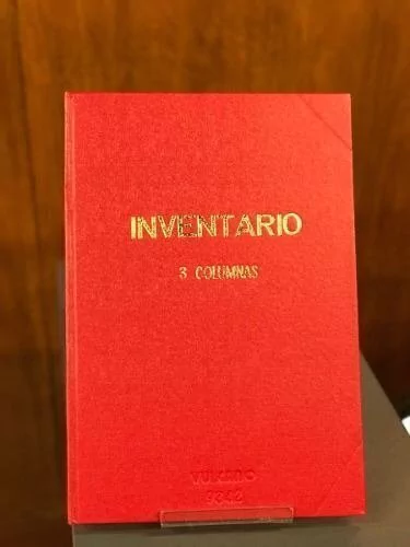 Libro Inventario 3 Columnas 200 Páginas (linea Economica)