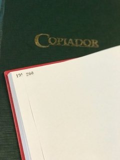 Libro Copiador 200 Páginas 24x36 - Librería Comercial Fernández SRL
