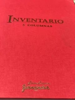 Libro Inventario 3 Columnas 300 Páginas - comprar online