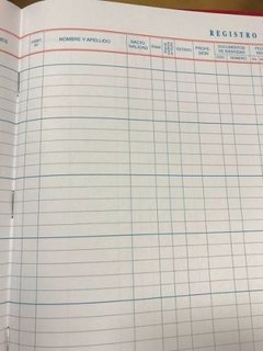 Libro Registro De Pasajeros 300 Páginas en internet