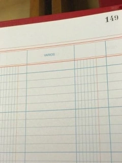 Libro Diario 18 Columnas 199 Paginas en internet