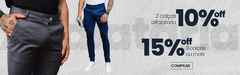 Banner da categoria Calça Alfaiataria - Desconto Progressivo
