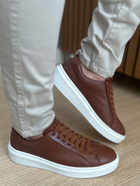 Tenis Sneaker Lucca Marrom 16022 - Conquest - comprar online