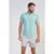 Camisa Bata Wash Linho Manga Curta Verde Urano - Acostamento - comprar online