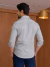 Camisa Amalfi Slim M. Longa Cinza Claro 5020 - Conquest - Kamarim Patos