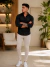 Camisa Basic Slim M. Longa Preta 4010 - Conquest na internet
