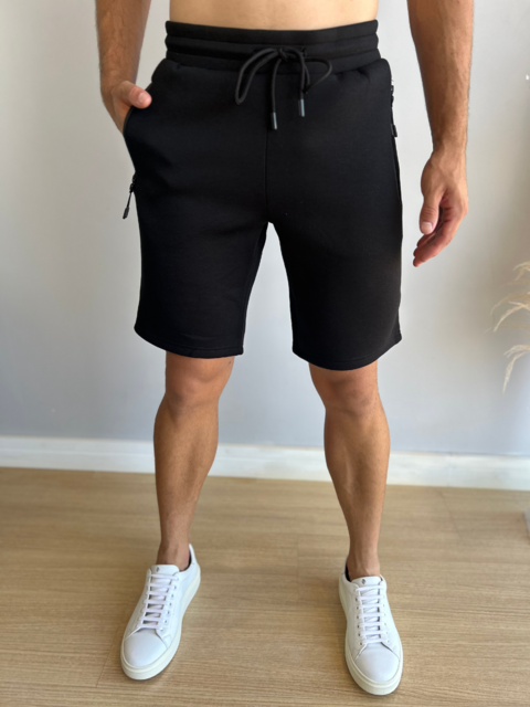 Bermuda Neoprene Preta 1029 - Conquest - comprar online