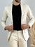 Blazer Slim Fit Areia - Zip Off