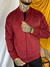 Jaqueta Casual Suede Vinho - KWP na internet