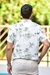 Camisa Vicose Floral Branca 1019 - PCF - Kamarim Patos