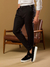 Calça Alfaiataria Tech com Regulagem Slim Preta - Conquest
