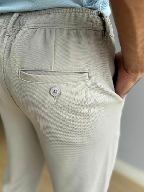 Calça Alfaiataria Tech Atenas Areia - Conquest - comprar online