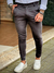 Calça Alfaiataria Skinny Italian Cinza Chumbo - Conquest - Kamarim Patos