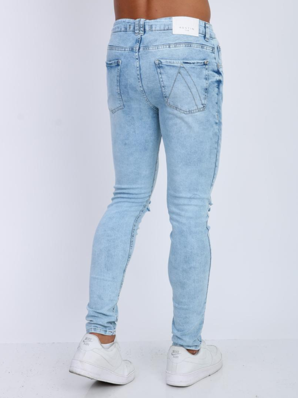 Calça Super Skinny Jeans Clara Rasgo Joelho 22780 - AST na internet