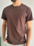 Camiseta Básica Slim Marrom - Ogochi - comprar online