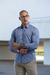 Camisa Ibiza Slim Linho Flamê Azul Aqua - Conquest - loja online