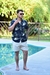Camisa Vicose Floral Azul 1019 - PCF na internet