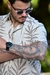 Camisa Vicose Floral Bege 1006 - PCF - comprar online