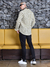 Camisa Slim Fit Linho Xadrez Ocre - Gola Padre - Conquest - comprar online