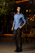 Imagem do Camisa Social Slim Oxford Azul Francia - Conquest