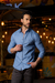 Camisa Social Slim Oxford Azul Francia - Conquest - comprar online